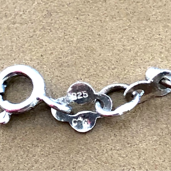 Ancklet bracelet silver .925 - Picture 3 of 7